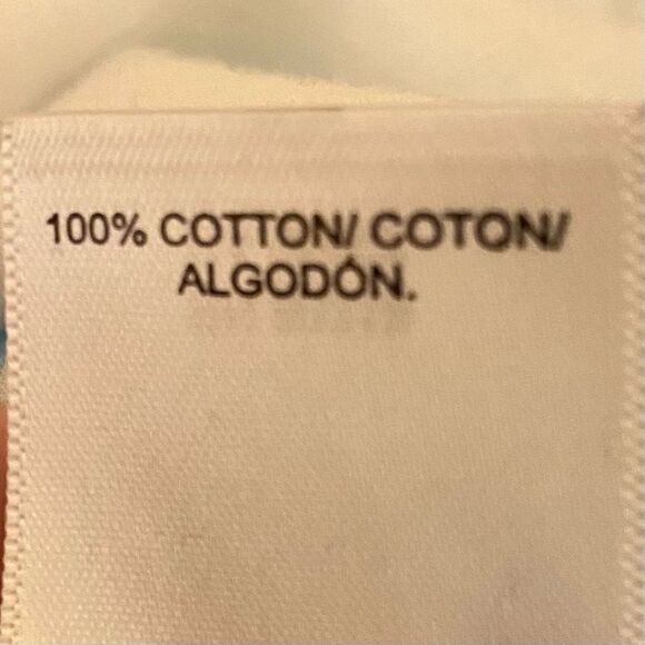 Lucky Brand Tie Dye Print Blouse Button Down 100% Cotton Lightweight Size Large - Picture 6 of 6